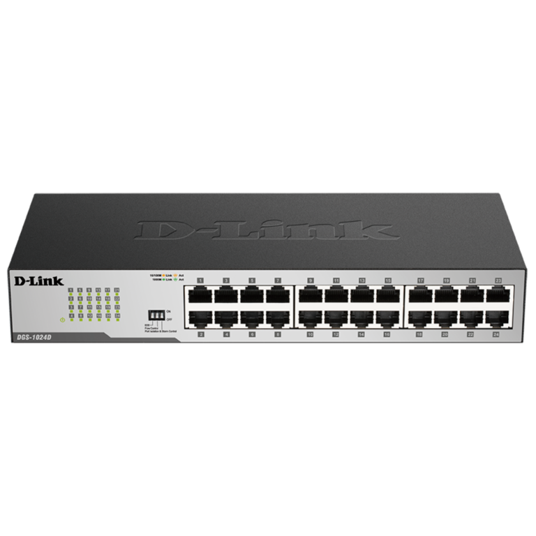 D-Link 24-Port Gigabit Unmanaged Desktop Switch