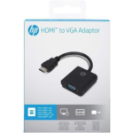 HP HDMI to VGA Adapter - Black