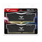 TEAMGROUP Team T-Force Delta RGB DDR4 Gaming Memory, 2 x 8 GB, 3600 Mhz, 288 Pin DIMM, Black