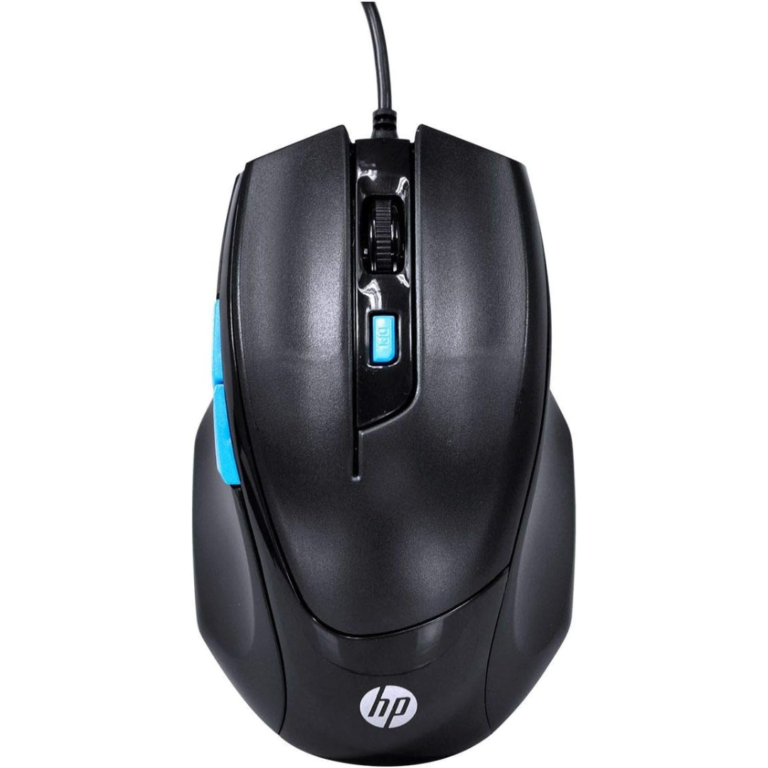 HP M150 Wired USB Mouse With LED Light DPI Control For PC And Laptop