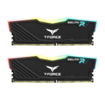 TEAMGROUP Team T-Force Delta RGB DDR4 Gaming Memory, 2 x 8 GB, 3600 Mhz, 288 Pin DIMM, Black