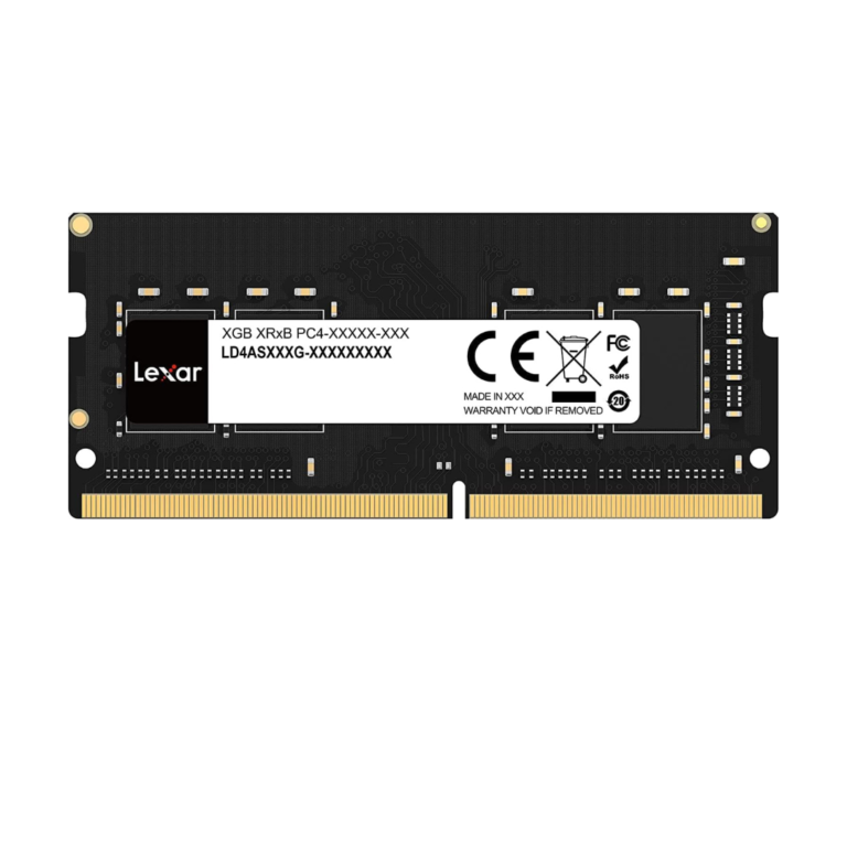 Lexar SODIMM DDR4 RAM 8GB 3200 MHz, 260-Pin SODIMM Laptop Memory