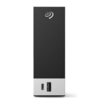 Seagate One Touch 4TB Desktop External Hard Drive, With Built-In Hub, USB-C and USB 3.0 Port, Compatible with Windows and Mac, Seagate Toolkit Backup Software Included, Black | STLC4000400