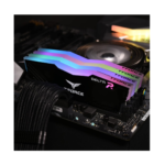 TEAMGROUP Team T-Force Delta RGB DDR4 Gaming Memory, 2 x 8 GB, 3600 Mhz, 288 Pin DIMM, Black