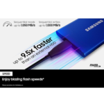 SAMSUNG SSD T7 Portable External Solid State Drive