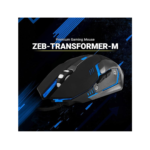 Zebronics Zeb-Transformer-M Optical USB Gaming Mouse with LED Effect