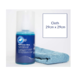 AF MULTI SCREEN CLENE 200ML+ MICRO FIBRE, MULTI SCREEN CLENE SOLUTION & CLOTH UNIVERSAL SCREEN CLEANING SOLUTION AND CLOTH, WHITE, AMCA 200LMF