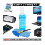 YJS International Professional Clean Pro 3 in 1 Multi-Purpose LCD Cleaning Kit with Cloth,Brush,Liquid Solution for Cameras, Binoculars, Laptops