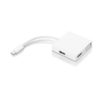 Lenovo USB-C 3-in-1 Travel Hub, 4K HDMI, VGA, USB 3.0, Simple Plug and Play