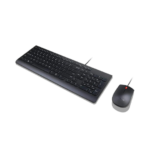 Lenovo 160 Wired Mouse And Keyboard Combo Eng US KB Black