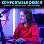 HP H320 USB 3.5mm Wired 4D Stereo 7.1 Surround Sound Gaming Headphone Headset with Microphone, Skin Friendly