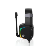 HP H320 USB 3.5mm Wired 4D Stereo 7.1 Surround Sound Gaming Headphone Headset with Microphone, Skin Friendly