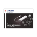 Verbatium- Usb C Multiport 4 Port Hub Usb Only