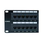 Kuwes Panel Patch Standard CAT6 Copper 48 Port UTP