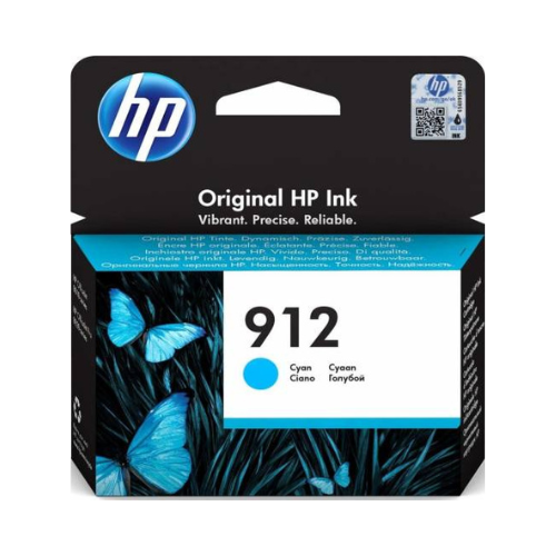 912 Cyan Original Ink Cartridge 3YL77AE 912 Cyan