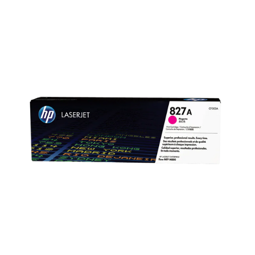 HP 827A Magenta Original LaserJet Toner Cartridge (CF303A)