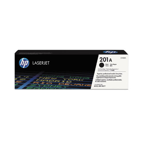 HP 201A Black Original LaserJet Toner Cartridge (CF400A)