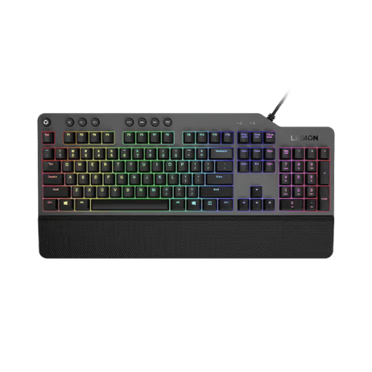 Lenovo Legion K500 RGB Mechanical Gaming Keyboard - US English (4) Lenovo Legion K500 RGB Mechanical Gaming Keyboard - US English (2)
