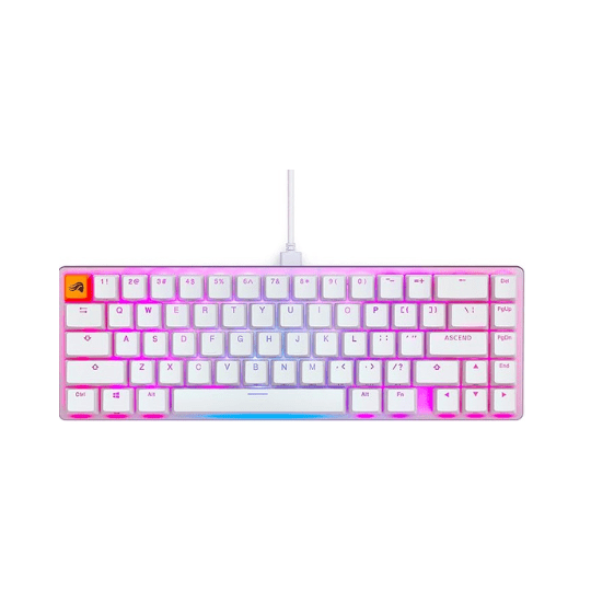 Gaming keyboard White Gaming keyboard White